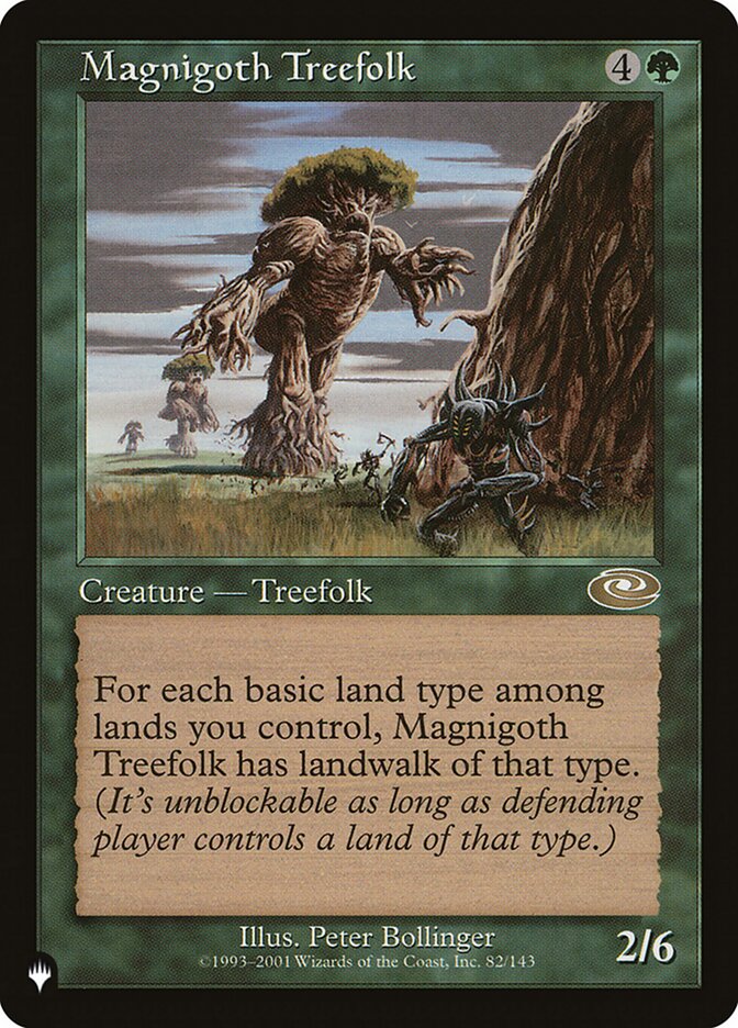 Magnigoth Treefolk [The List] | Pegasus Games WI