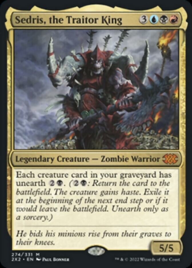 Sedris, the Traitor King [Double Masters 2022] | Pegasus Games WI