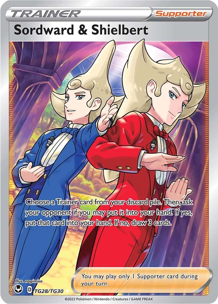 Sordward & Shielbert (TG28/TG30) [Sword & Shield: Silver Tempest] | Pegasus Games WI