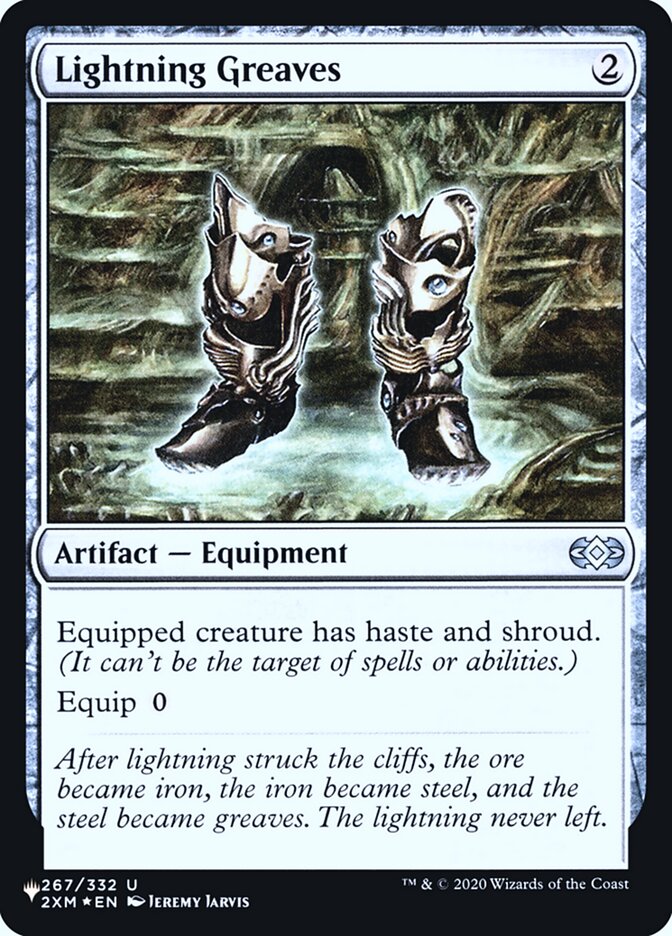 Lightning Greaves [Secret Lair: Heads I Win, Tails You Lose] | Pegasus Games WI