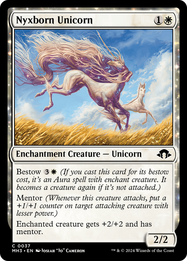 Nyxborn Unicorn [Modern Horizons 3] | Pegasus Games WI