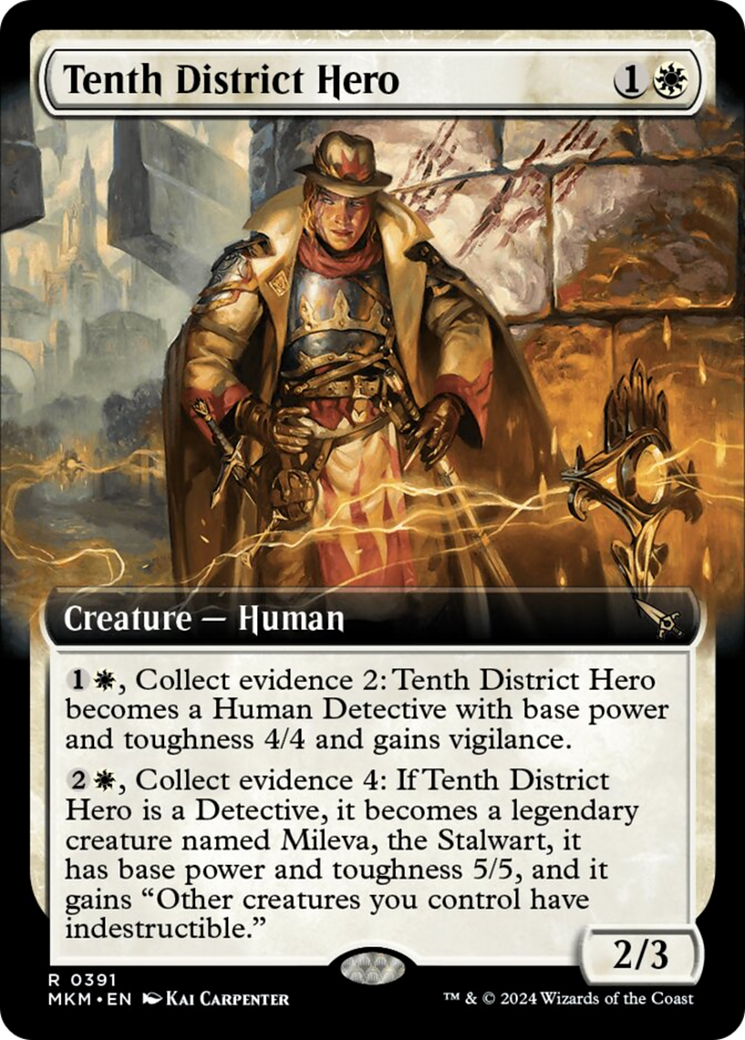 Tenth District Hero (Extended Art) [Murders at Karlov Manor] | Pegasus Games WI