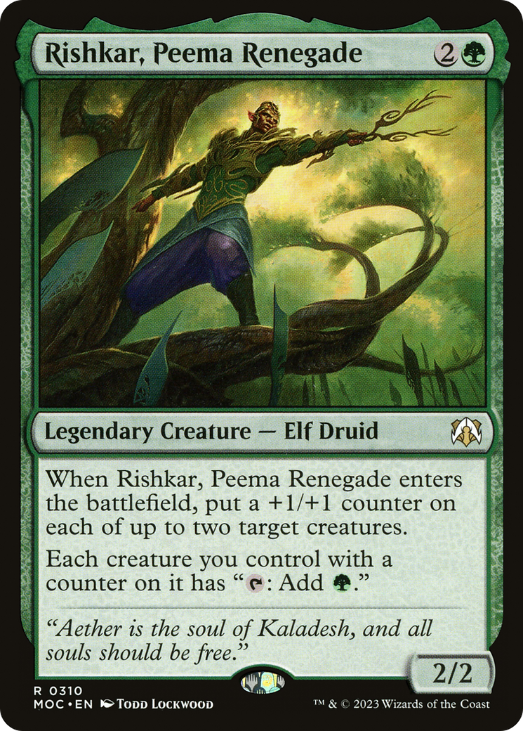 Rishkar, Peema Renegade [March of the Machine Commander] | Pegasus Games WI