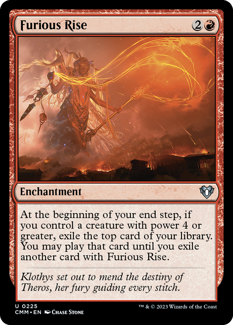 Furious Rise [Commander Masters] | Pegasus Games WI