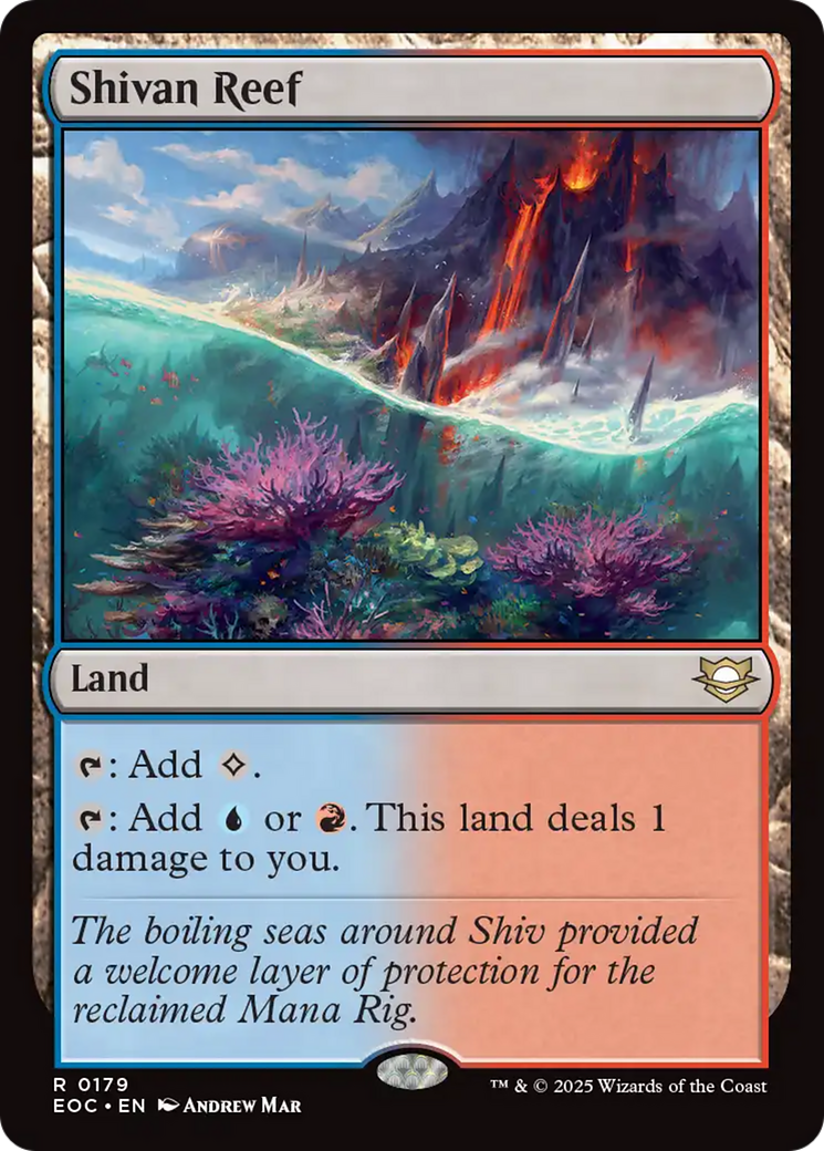 Shivan Reef [Edge of Eternities Commander] | Pegasus Games WI