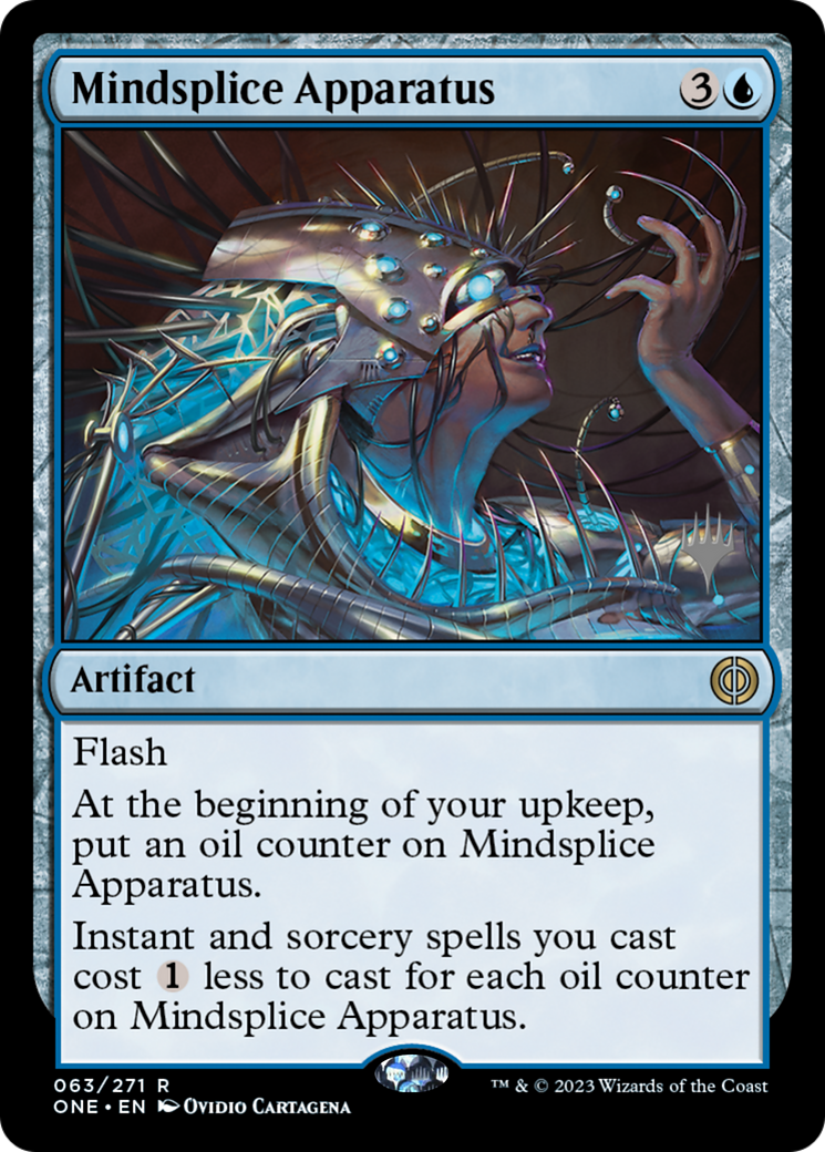 Mindsplice Apparatus (Promo Pack) [Phyrexia: All Will Be One Promos] | Pegasus Games WI