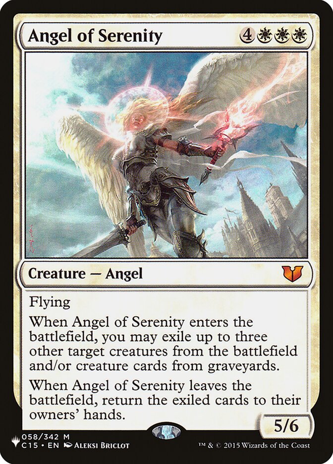 Angel of Serenity [The List] | Pegasus Games WI