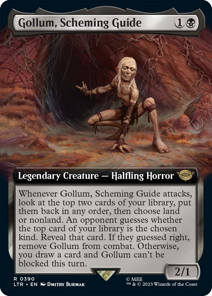 Gollum, Scheming Guide (Extended Art) [The Lord of the Rings: Tales of Middle-Earth] | Pegasus Games WI