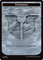Experience // Treasure Double-Sided Token [Tarkir: Dragonstorm Commander Tokens] | Pegasus Games WI
