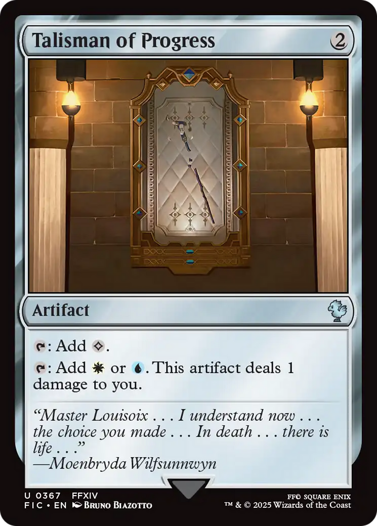 Talisman of Progress [FINAL FANTASY Commander] | Pegasus Games WI