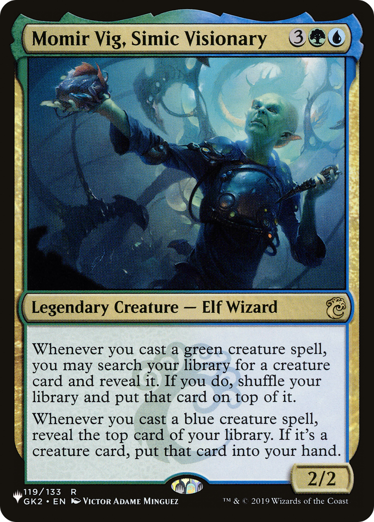Momir Vig, Simic Visionary [The List] | Pegasus Games WI