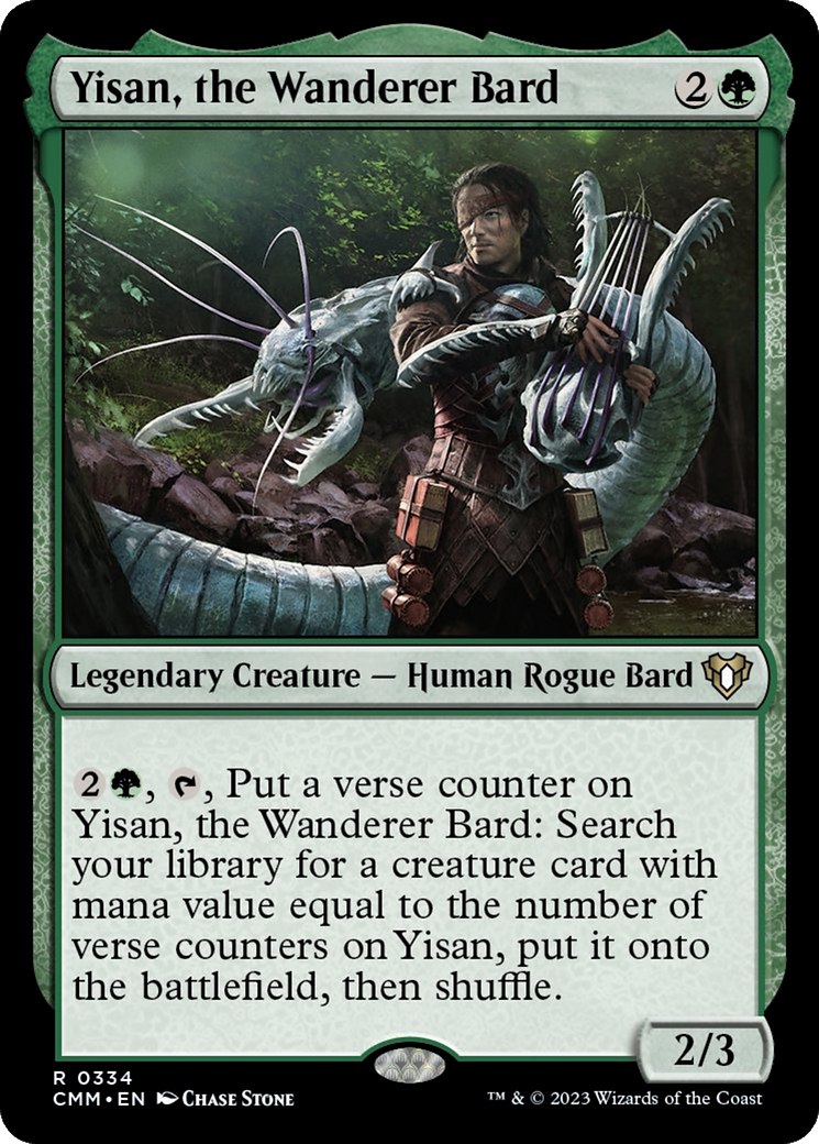 Yisan, the Wanderer Bard [Commander Masters] | Pegasus Games WI