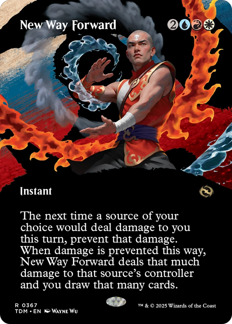 New Way Forward (Borderless) [Tarkir: Dragonstorm] | Pegasus Games WI