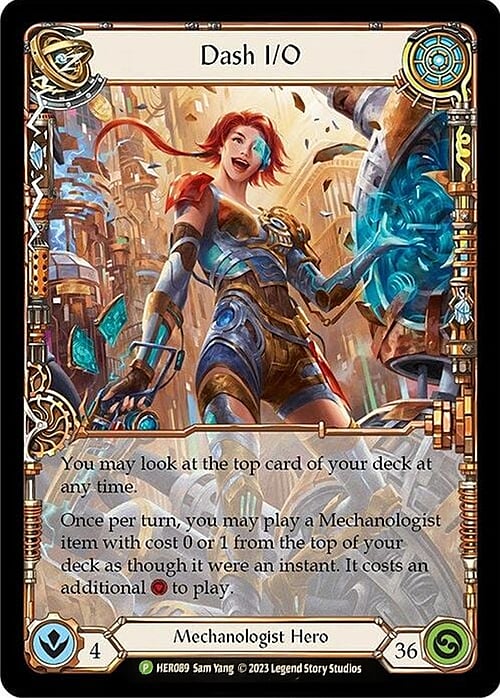 Dash I/O [HER089] (Promo)  Cold Foil | Pegasus Games WI