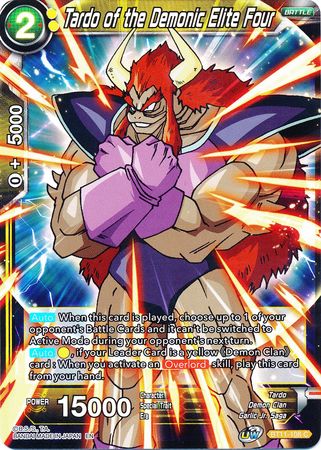 Tardo of the Demonic Elite Four (BT11-108) [Vermilion Bloodline] | Pegasus Games WI