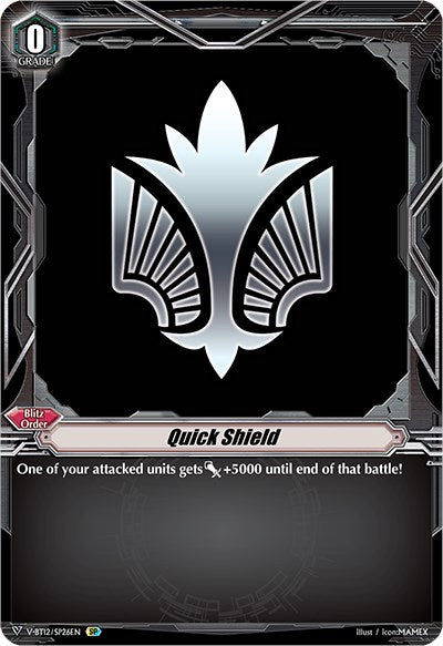 Quick Shield (Angel Feather) (V-BT12/SP26EN) [Divine Lightning Radiance] | Pegasus Games WI