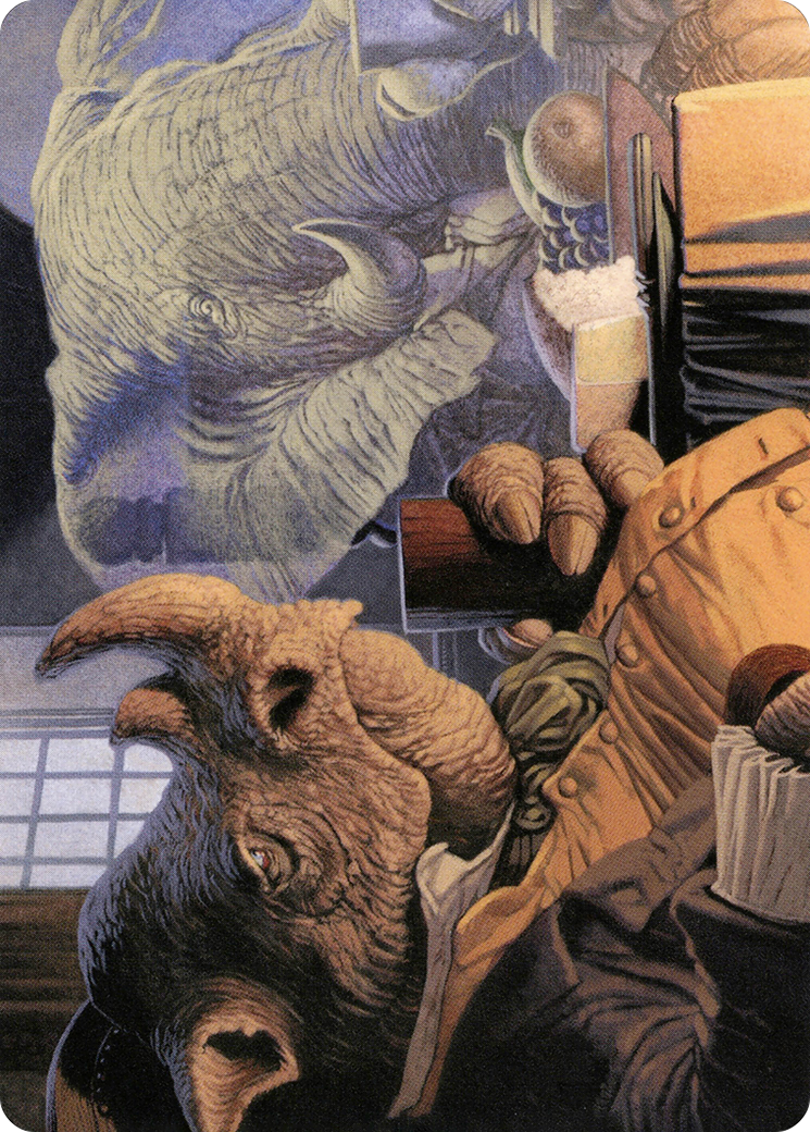 Late to Dinner Art Card [Modern Horizons 2 Art Series] | Pegasus Games WI