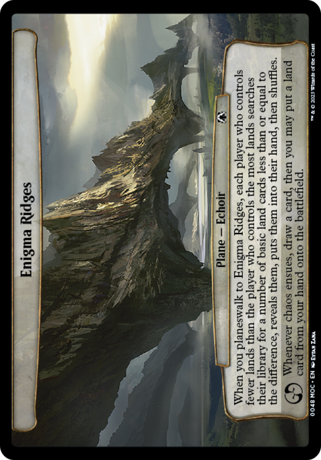 Enigma Ridges [March of the Machine Commander] | Pegasus Games WI