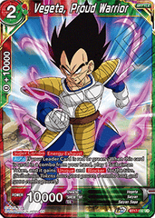 Vegeta, Proud Warrior (BT17-132) [Ultimate Squad] | Pegasus Games WI