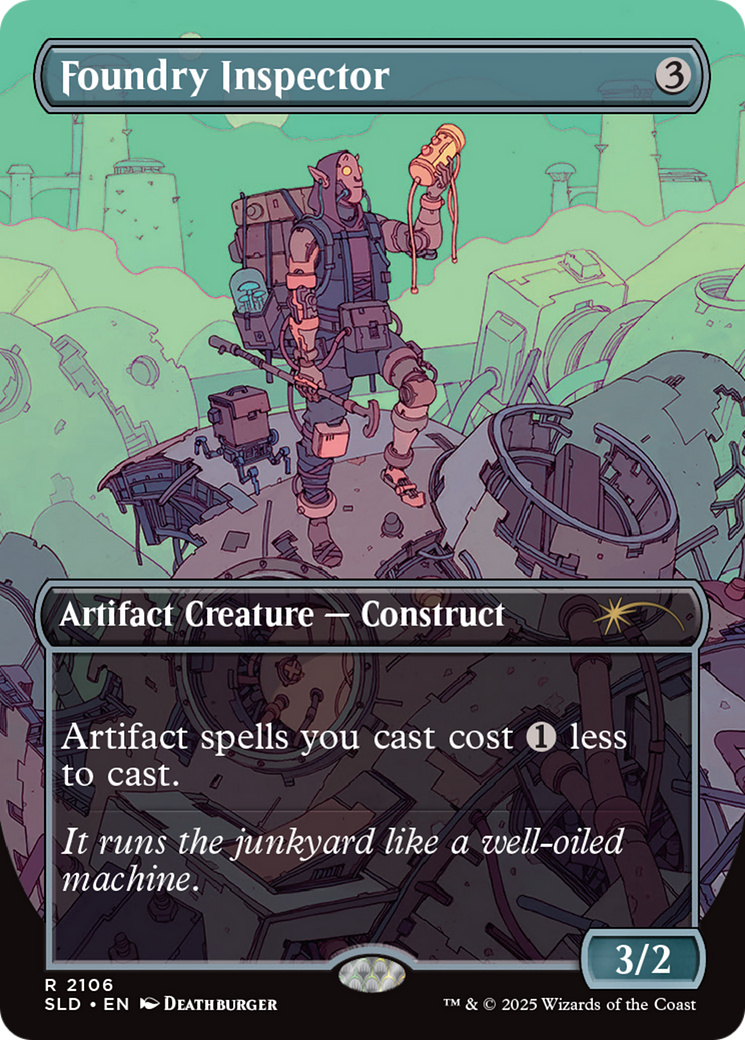 Foundry Inspector (Galaxy Foil) [Secret Lair Drop Series] | Pegasus Games WI