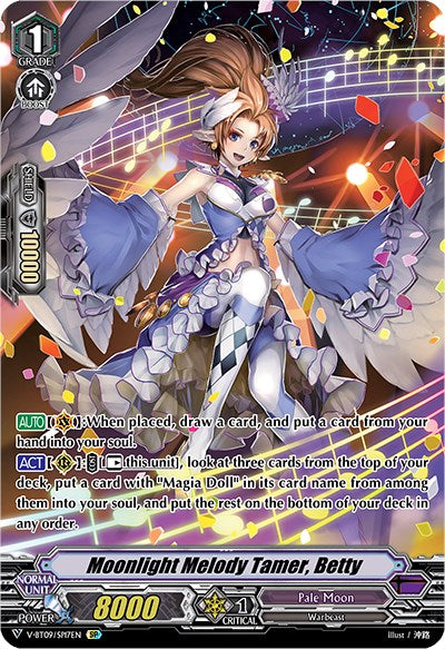 Moonlight Melody Tamer, Betty (V-BT09/SP17EN) [Butterfly d'Moonlight] | Pegasus Games WI