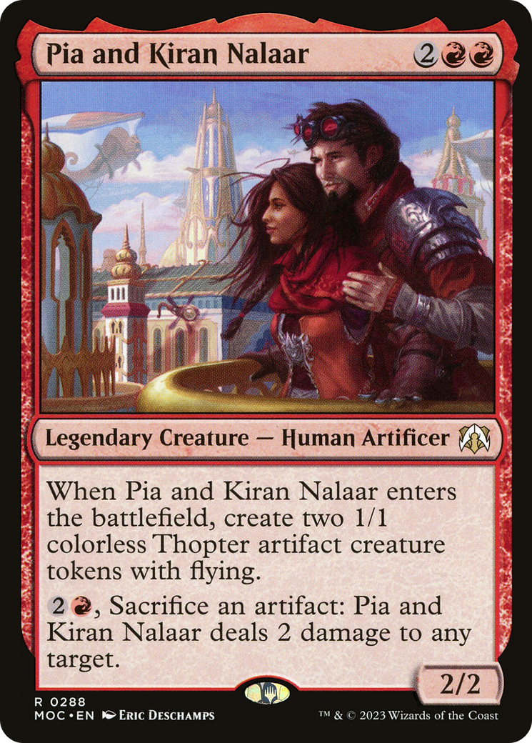 Pia and Kiran Nalaar [March of the Machine Commander] | Pegasus Games WI