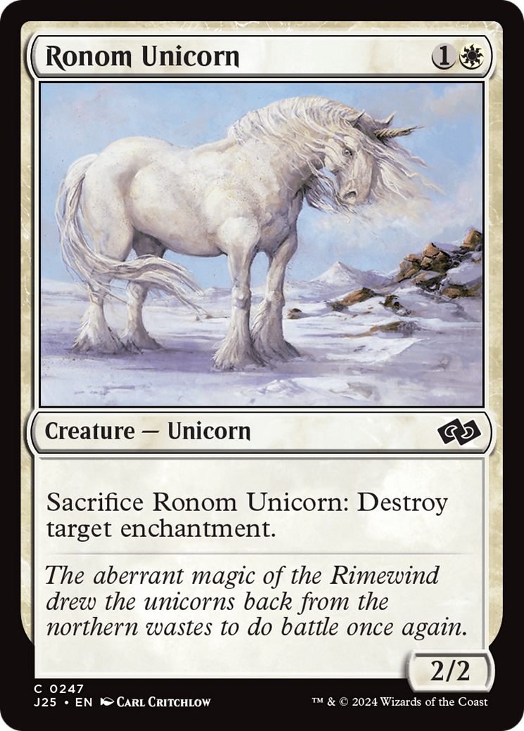 Ronom Unicorn [Foundations Jumpstart] | Pegasus Games WI