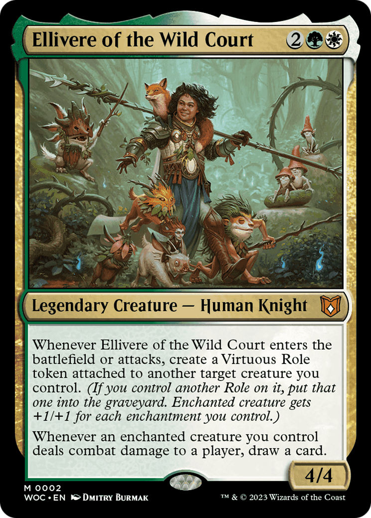 Ellivere of the Wild Court [Wilds of Eldraine Commander] | Pegasus Games WI