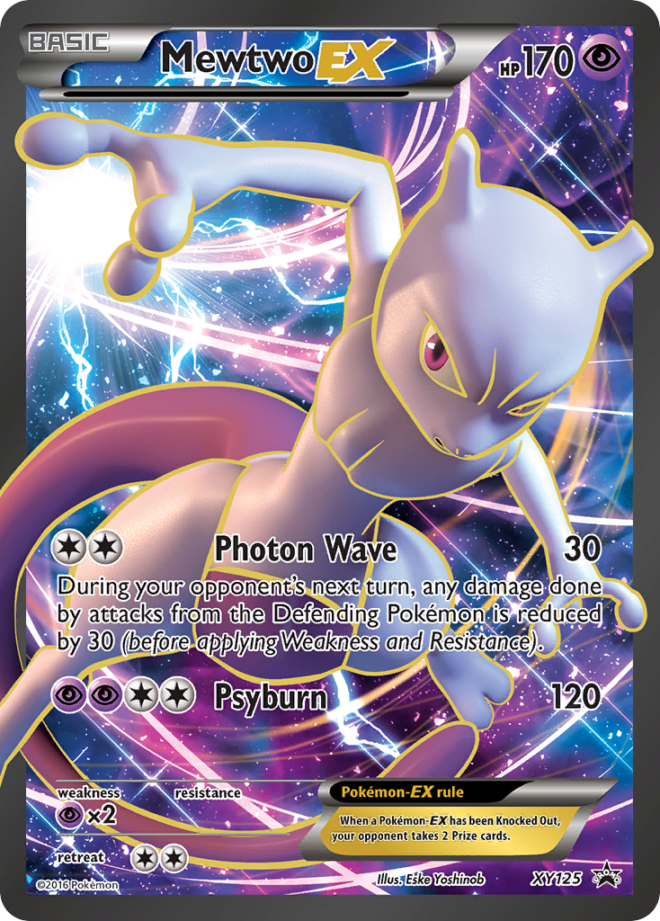 Mewtwo EX (XY125) [XY: Black Star Promos] | Pegasus Games WI