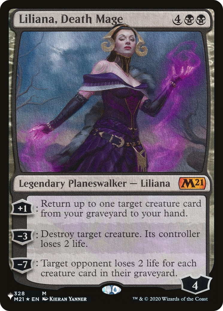 Liliana, Death Mage [The List] | Pegasus Games WI