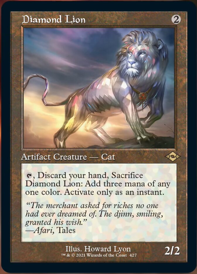 Diamond Lion (Retro) [Modern Horizons 2] | Pegasus Games WI