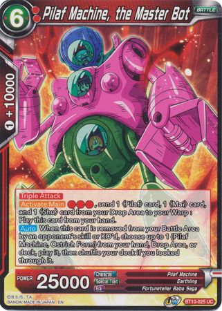 Pilaf Machine, the Master Bot (BT10-025) [Rise of the Unison Warrior 2nd Edition] | Pegasus Games WI