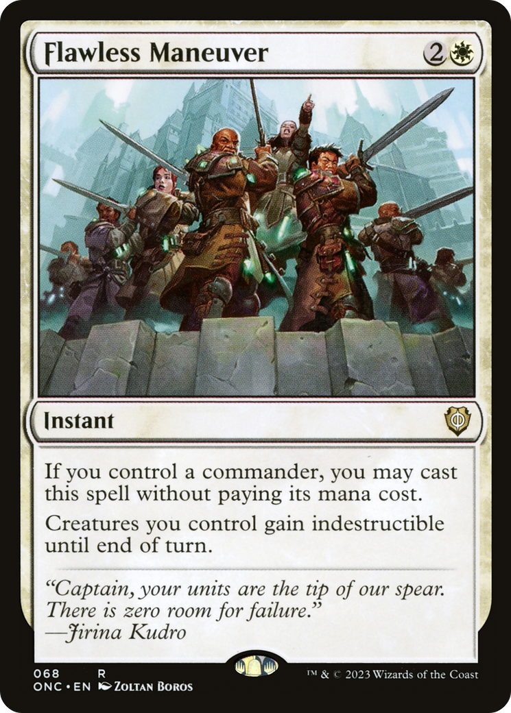 Flawless Maneuver [Phyrexia: All Will Be One Commander] | Pegasus Games WI