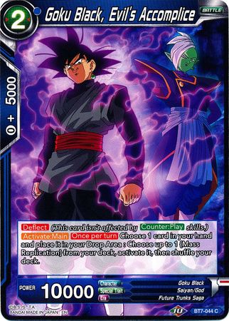 Goku Black, Evil's Accomplice (BT7-044) [Assault of the Saiyans] | Pegasus Games WI