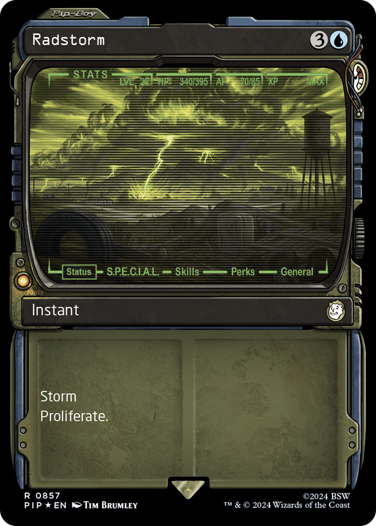 Radstorm (Showcase) (Surge Foil) [Fallout] | Pegasus Games WI