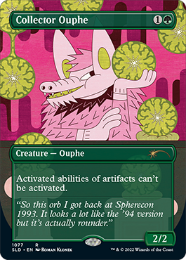 Collector Ouphe (Borderless) [Secret Lair Drop Series] | Pegasus Games WI