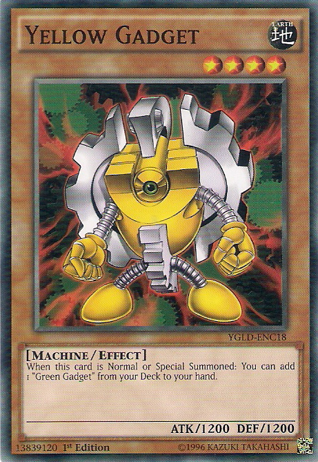 Yellow Gadget [YGLD-ENC18] Common | Pegasus Games WI