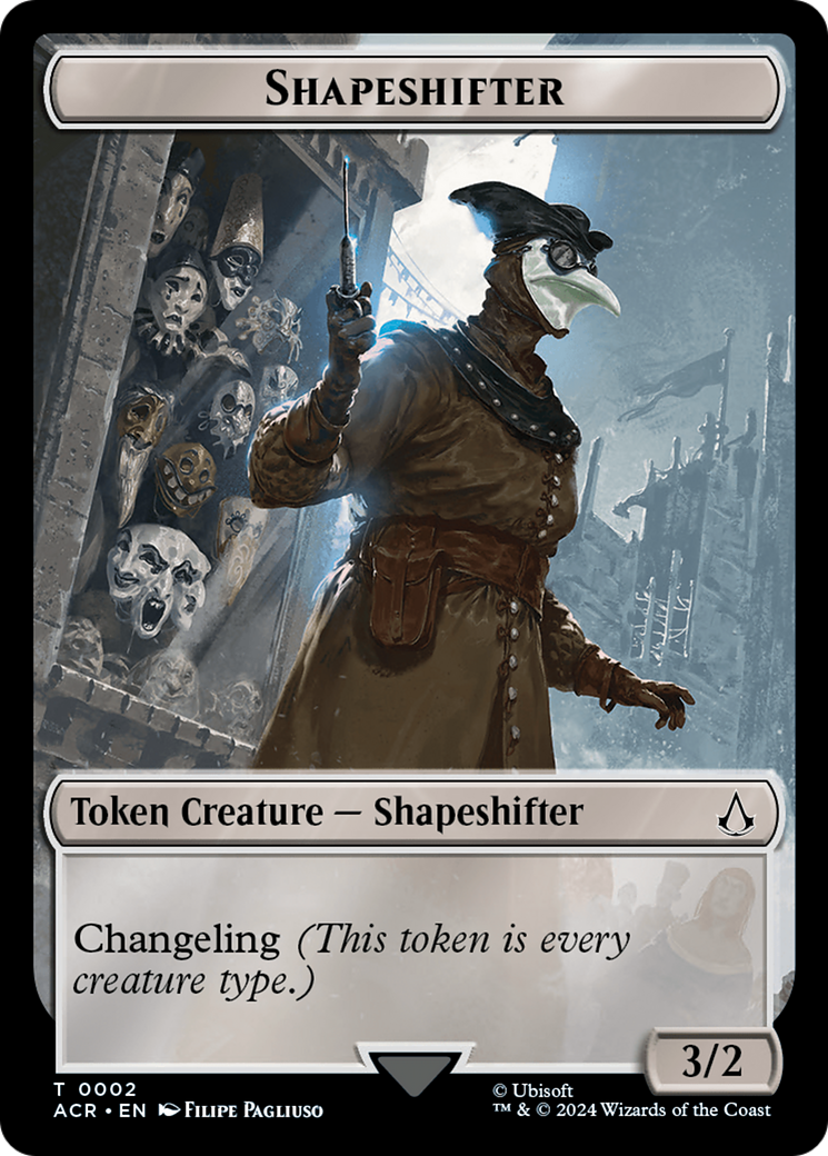 Shapeshifter Token [Assassin's Creed Tokens] | Pegasus Games WI