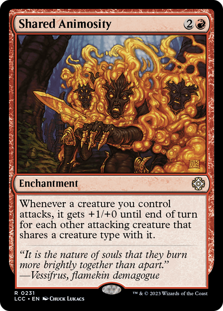 Shared Animosity [The Lost Caverns of Ixalan Commander] | Pegasus Games WI