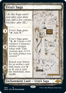 Urza's Saga (Sketch) [Modern Horizons 2] | Pegasus Games WI