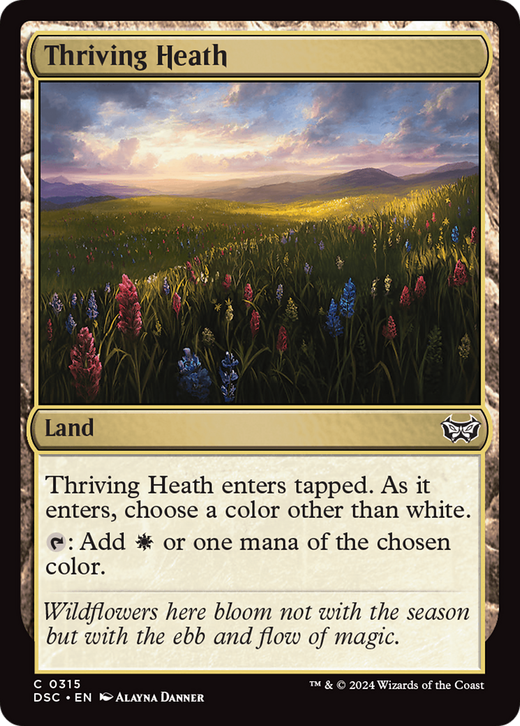 Thriving Heath [Duskmourn: House of Horror Commander] | Pegasus Games WI