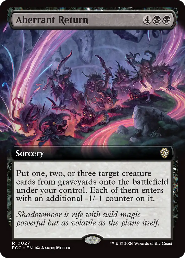 Aberrant Return (Extended Art) [Lorwyn Eclipsed Commander] | Pegasus Games WI