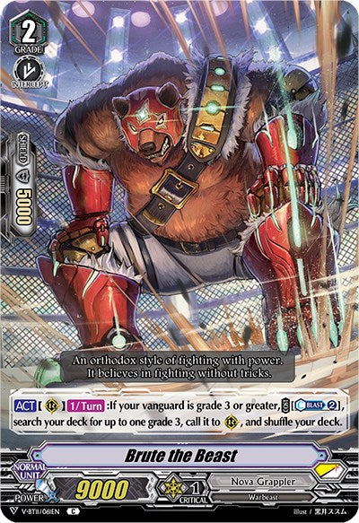 Brute the Beast (V-BT11/061EN) [Storm of the Blue Cavalry] | Pegasus Games WI