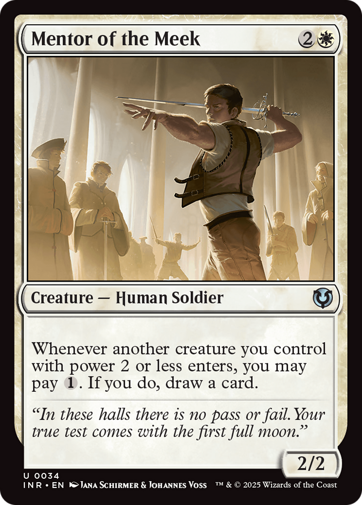 Mentor of the Meek [Innistrad Remastered] | Pegasus Games WI