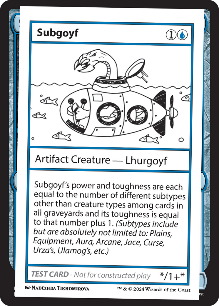 Subgoyf [Mystery Booster 2 Playtest Cards] | Pegasus Games WI