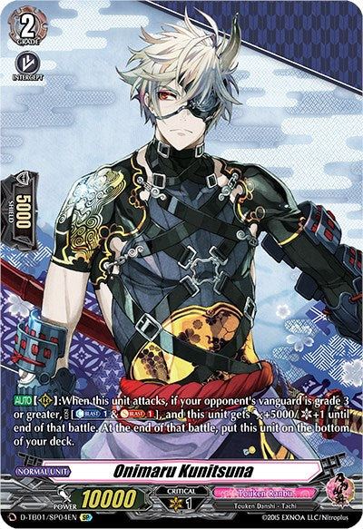 Onimaru Kunitsuna (D-TB01/SP04EN) [Touken Ranbu: ONLINE 2021] | Pegasus Games WI