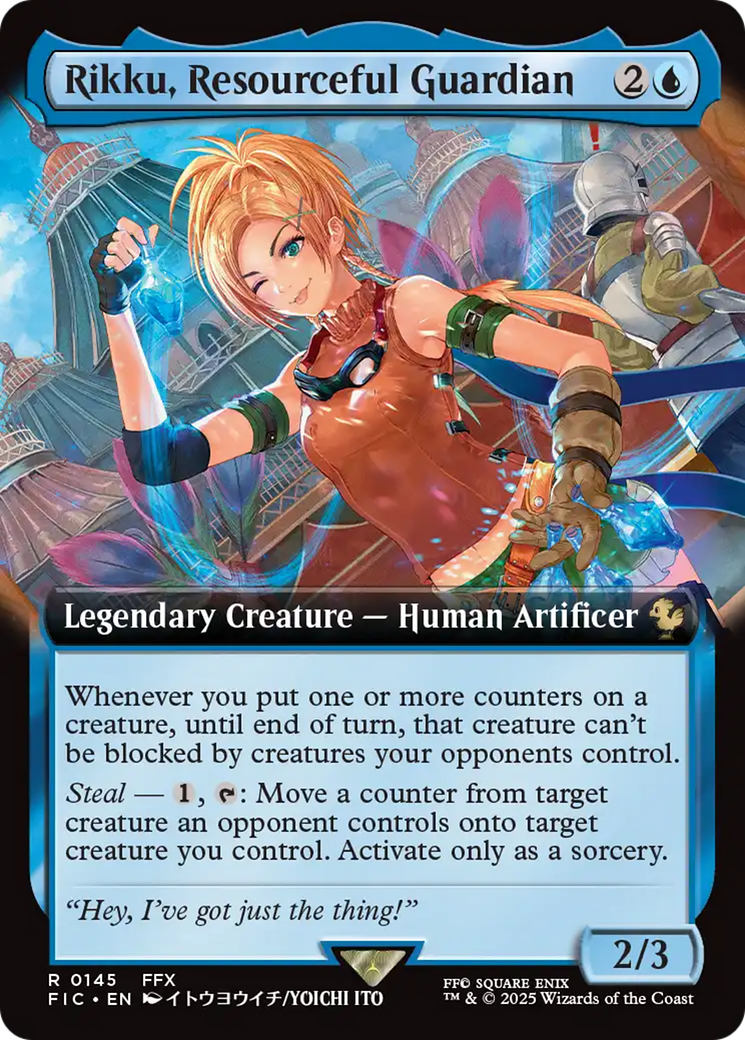 Rikku, Resourceful Guardian (Extended Art) [FINAL FANTASY Commander] | Pegasus Games WI