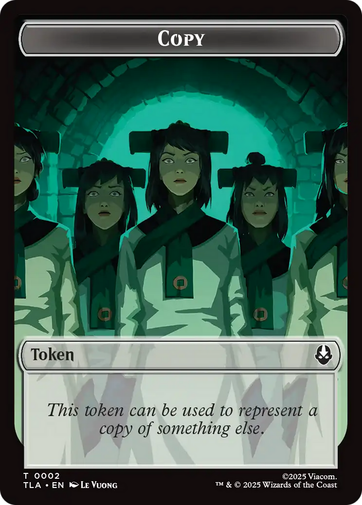 Copy (0002) // Soldier (0011) Double-Sided Token [Avatar: The Last Airbender Tokens] | Pegasus Games WI