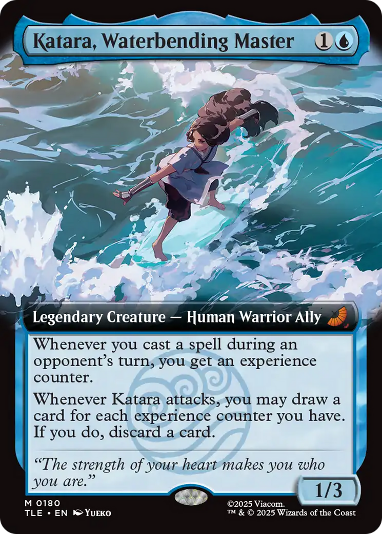 Katara, Waterbending Master (Extended Art) [Avatar: The Last Airbender: Eternal-Legal] | Pegasus Games WI