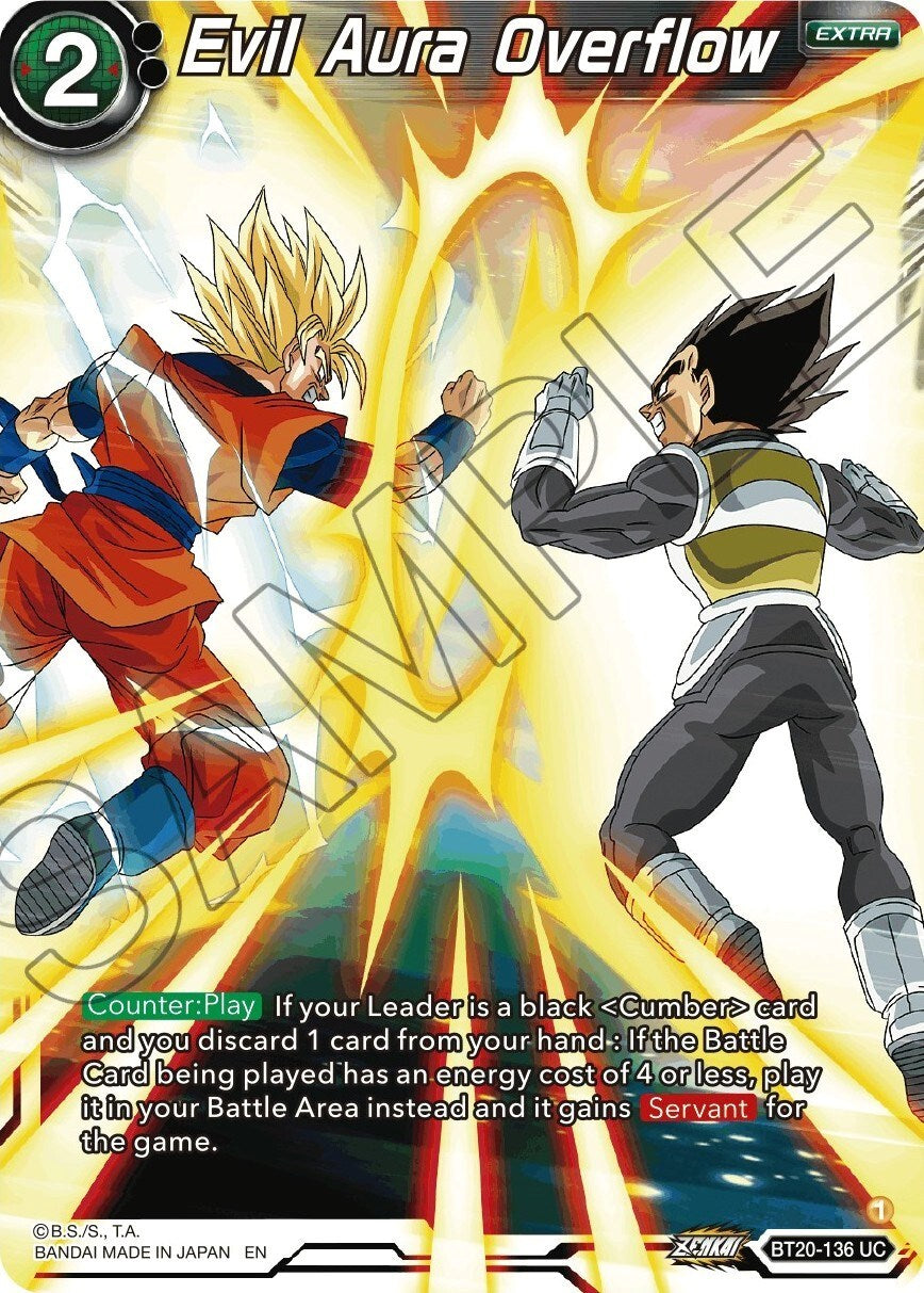 Evil Aura Overflow (BT20-136) [Power Absorbed] | Pegasus Games WI